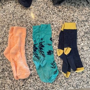 Three Pairs of Socks
